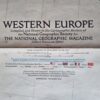 Western Europe Map - National Geographic Magazine - Image 2