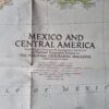 Mexico and Central America Map - National Geographic Magazine - Image 2