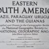Eastern South America Map - National Geographic Magazine - Image 2