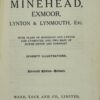 Minehead, Porlock, Exmoor, Dulverton, Lynton Illustrated Guide Book - Image 2