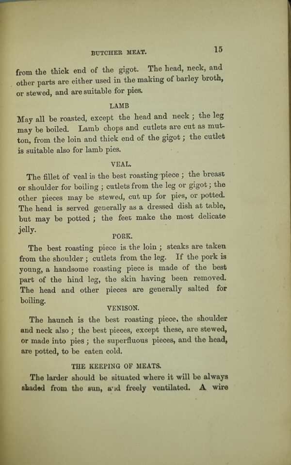 Mrs Somervilles Cookery and Domestic Economy - Image 5