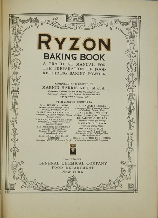 Ryzon Baking Book - Image 3