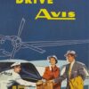 Fly United Drive Avis Rent-A-Car Brochure