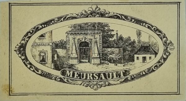 Meursault Wine Label