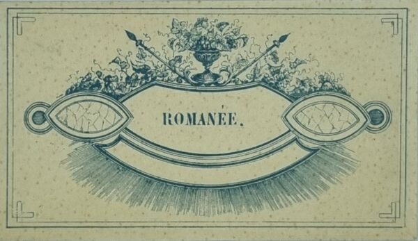 Romanee Wine Label