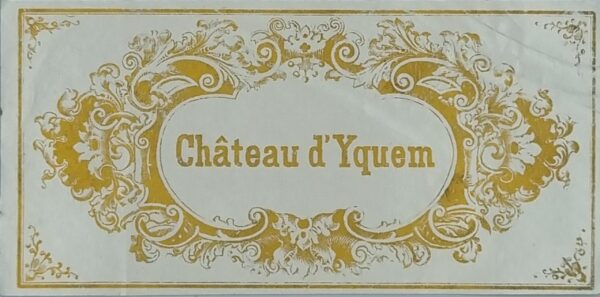 Chateau d'Yquem Wine Label