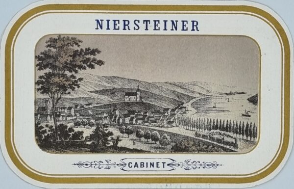 Niersteiner Wine Label