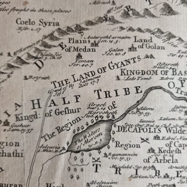 A Map of the Holy Land or Land of Promise (c1760) - Image 6