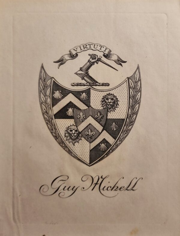 Ex Libris - Guy Mitchell - Virtuti (Virtue)