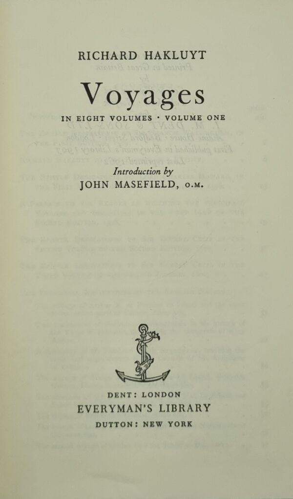 Hakluyt Voyages Vol 1-8 - Image 2