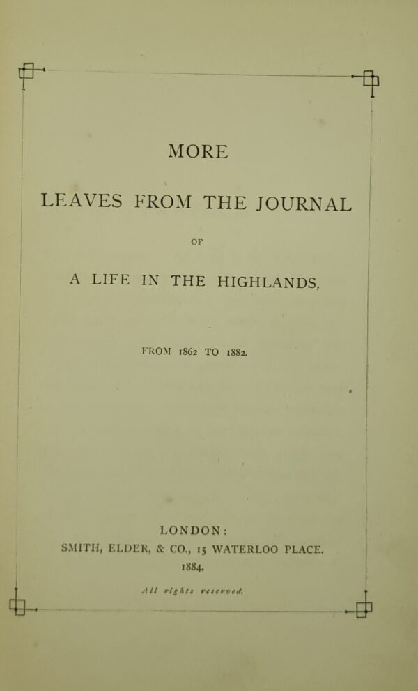 More Leaves From the Journal of a Life in the Highlands - Image 2