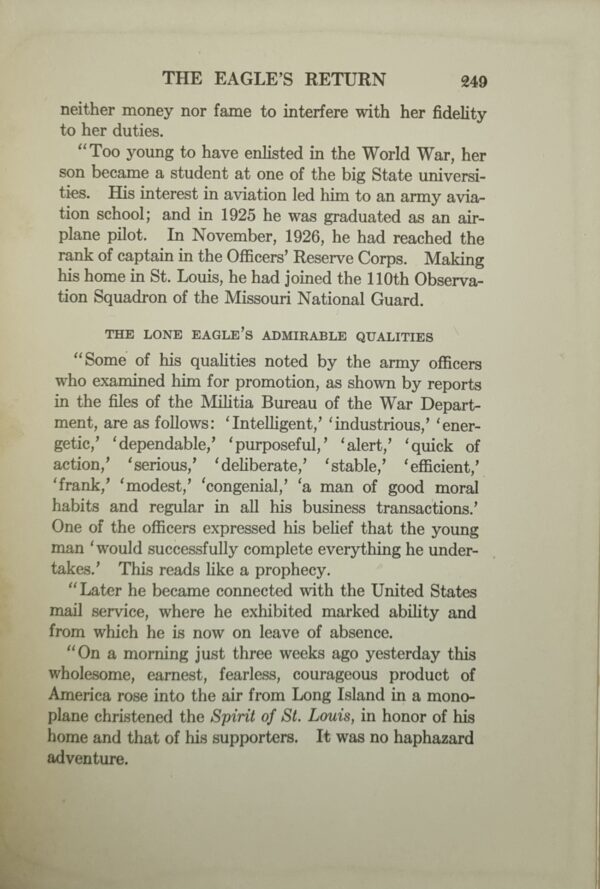 The Boy's Story of Lindbergh The Lone Eagle - Image 11