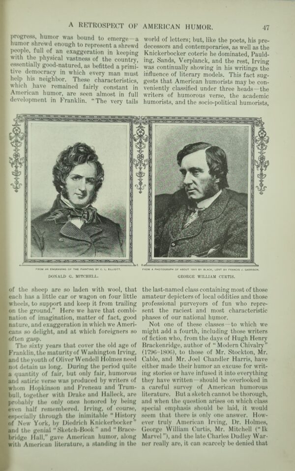 The Century Illustrated Monthly Magazine Vol LXII., New Series Vol XLI., Nov 1901 To April 1902 - Image 7