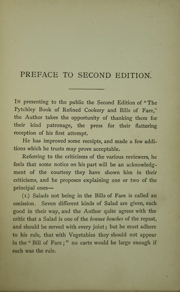 The Pytchley Book of Refined Cookery and Bills of Fare - Image 3