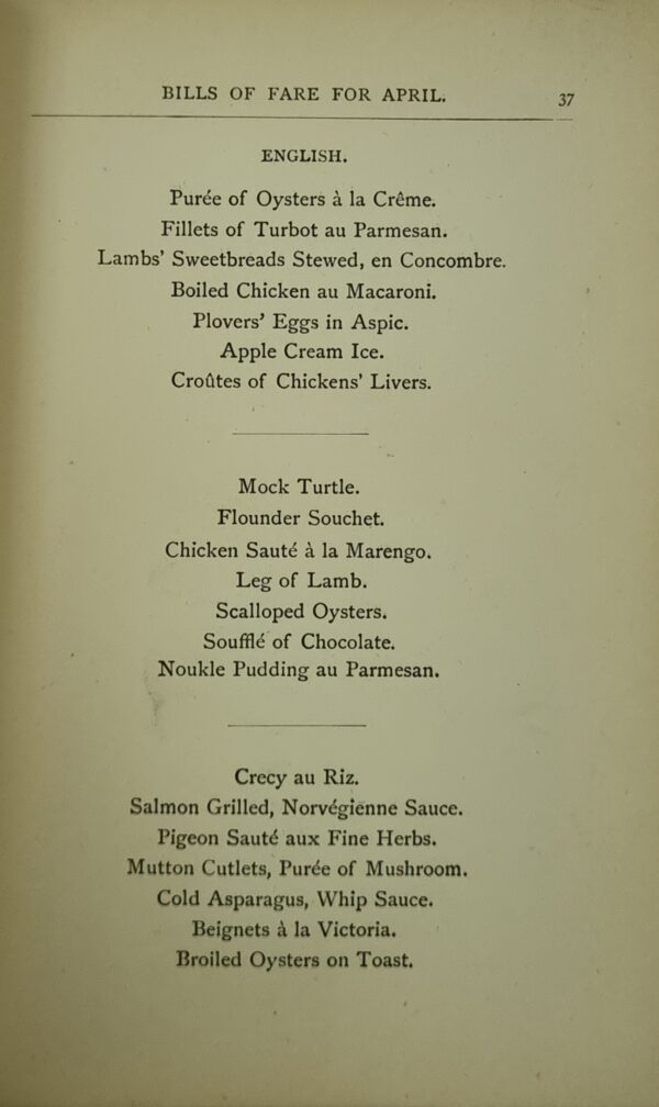 The Pytchley Book of Refined Cookery and Bills of Fare - Image 6