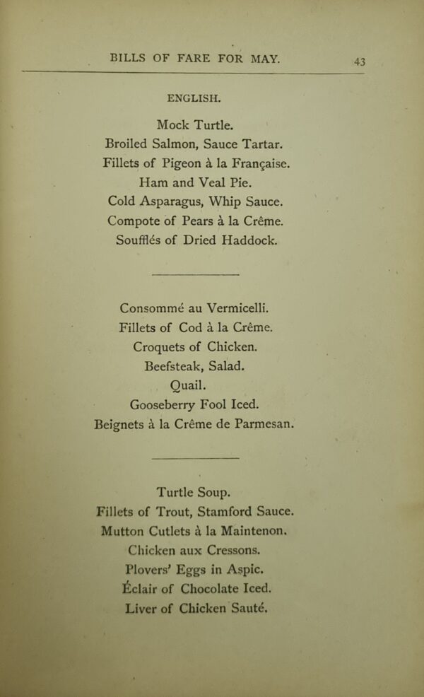 The Pytchley Book of Refined Cookery and Bills of Fare - Image 7