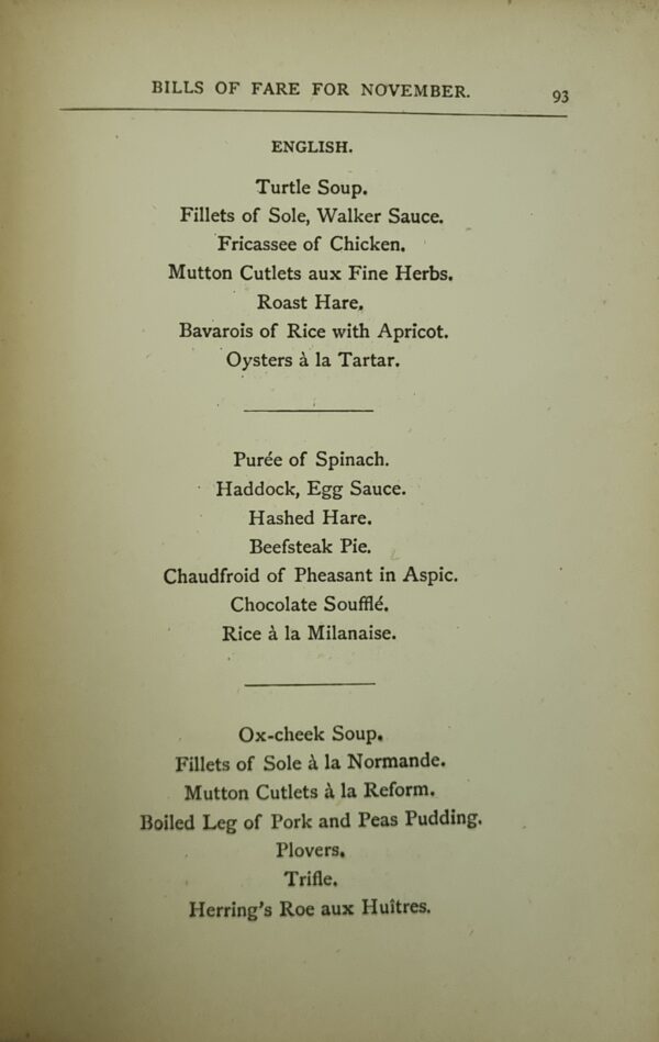 The Pytchley Book of Refined Cookery and Bills of Fare - Image 8