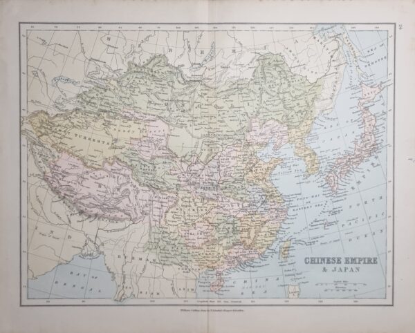 Chinese Empire and Japan (C1880)