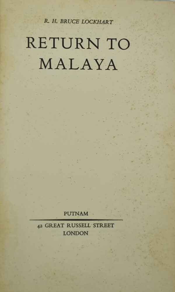 Return To Malaya - Image 2