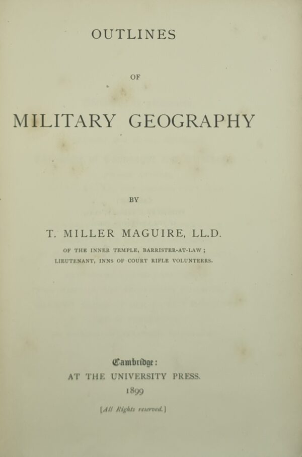 Outlines of Military Geography - Image 2