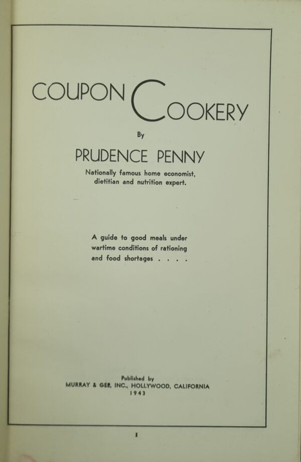 Coupon Cookery - Image 2