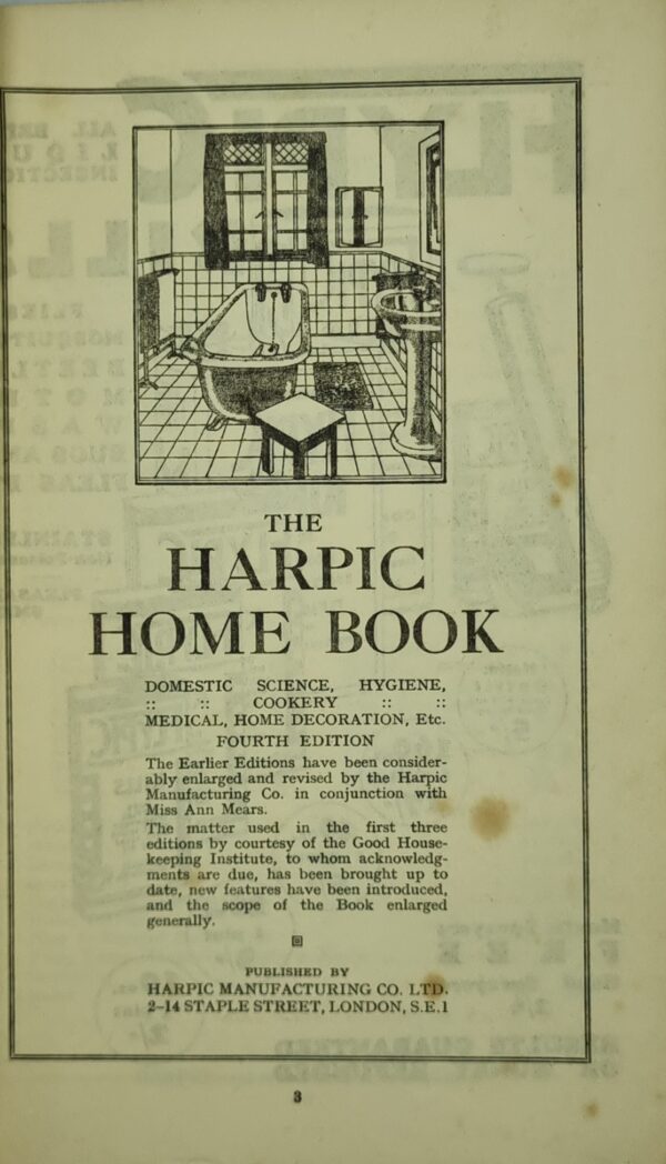 The Harpic Home Book - Image 2