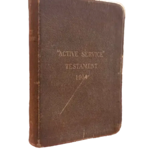 Active Service Testament 1914